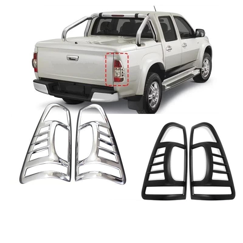 Boîtier feu arrière de qualité supérieure chromé pour Isuzu D-MAX - 2