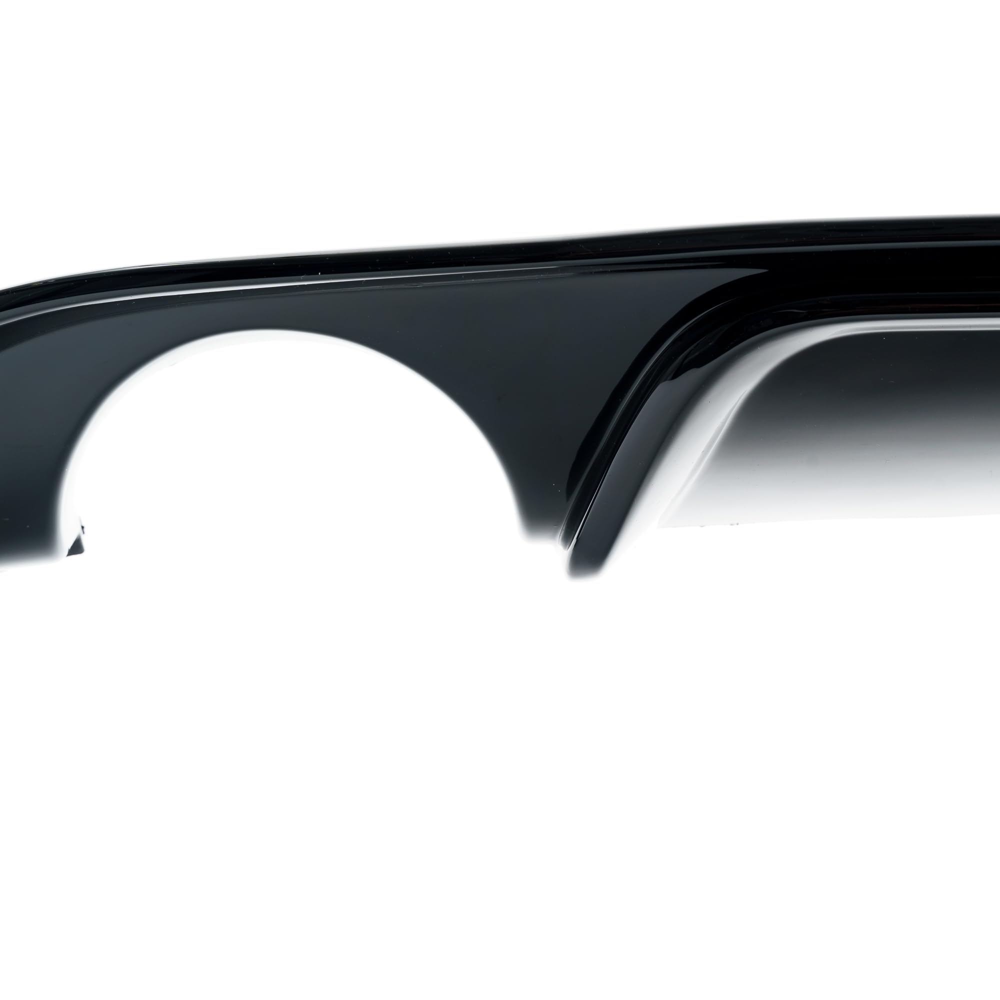 JOM 5G2805901 Heckdiffusor Heckansatz schwarz glänzend passend für Golf 7 Facelift, Bj.: 2017-2019 Sport Look