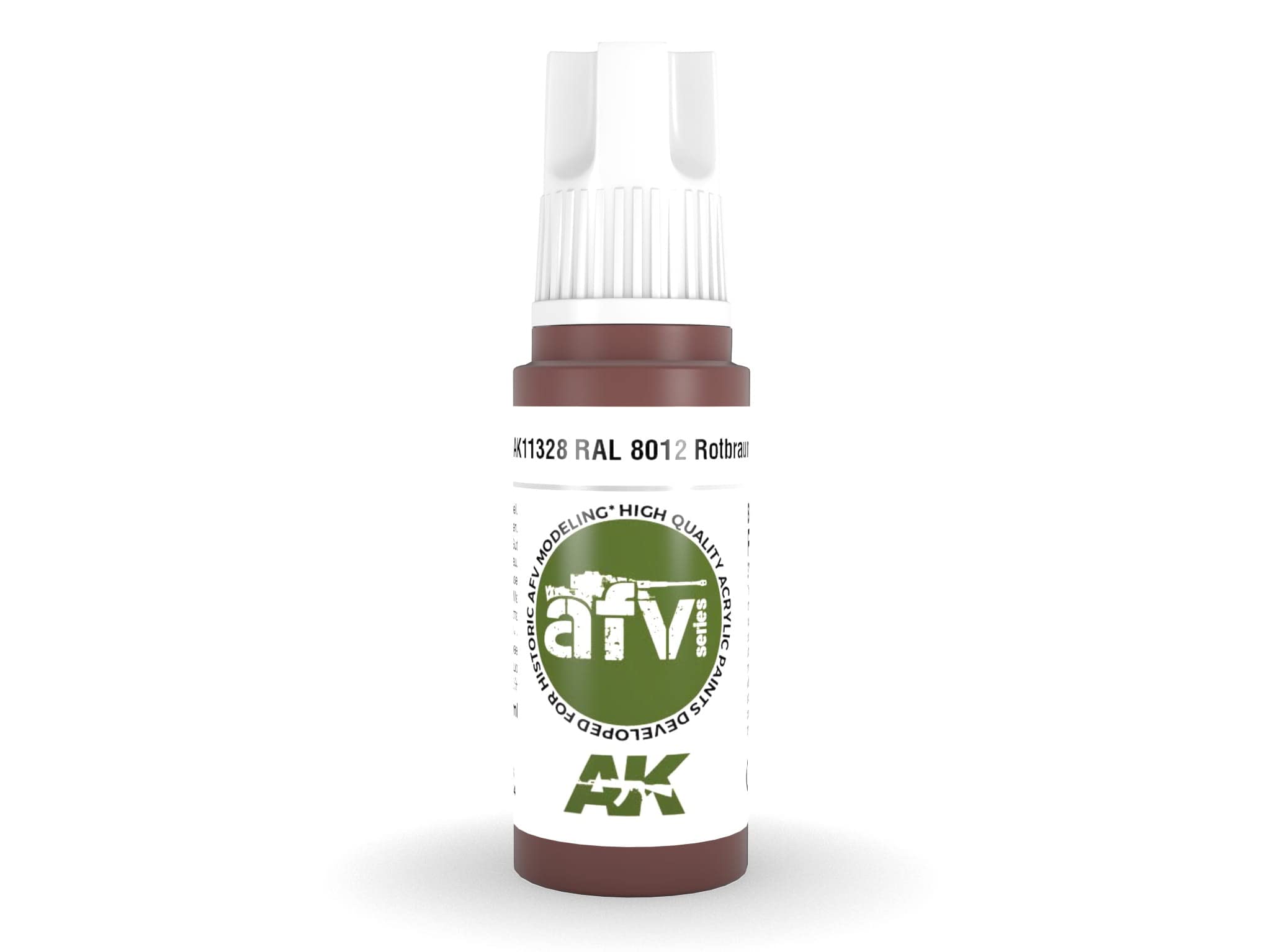 AK Acrylics 3Gen AFV AK11328 RAL 8012 Rotbraun (17ml)