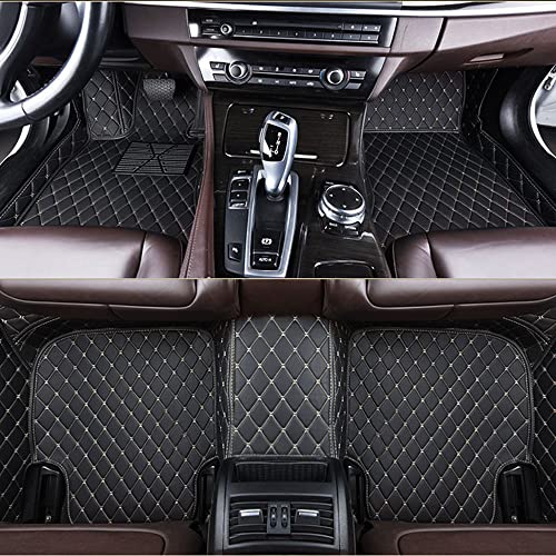 Tapis de sol pour Suzuki S-Cross anti-boue et sable en cuir noir imperméable