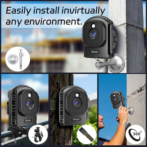 Image of Dsoon Time Lapse Camera,1080P FHD Timelapse Camera Outdoor Construction Recording,180-Days Standby,110 Wide Angle & 2.4 inch LCD Screen,IP66 Waterproof,Multiple Modes,Includes 64GB TF Card