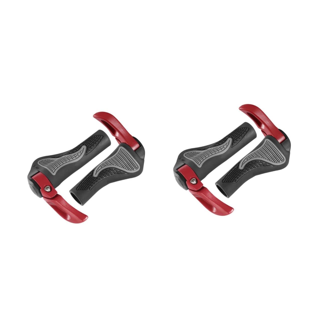 UKCOCO Housse de Guidon de Vélo Dérapante Protection Ergonomique pour Cyclisme Lot de Rouge