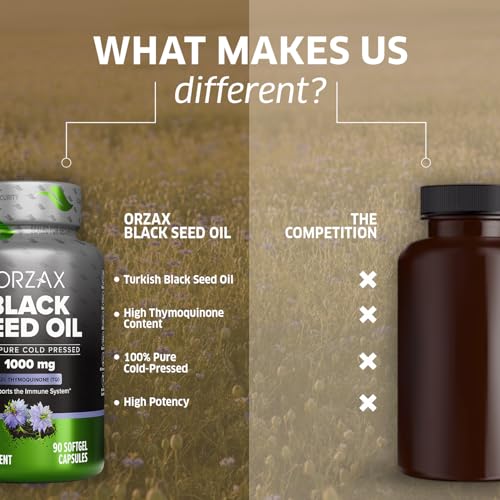 ORZAX Black Seed Oil Capsules