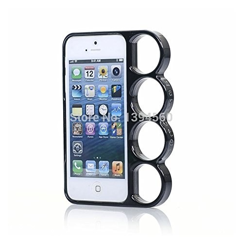 Brass Knuckles Bumper Case for iPhone 4/4S – Black
