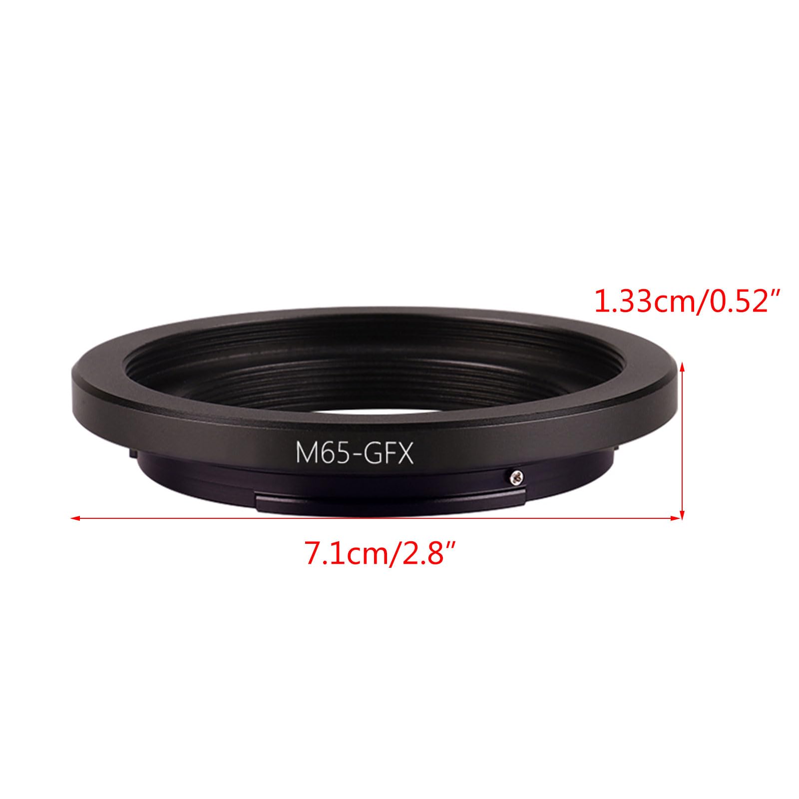 M65-GFX Kameraobjektiv-Adapter für GFX100S/50S2/50R Objektiv M65x1 Adapter Konverter Kamerahalterung Zubehör