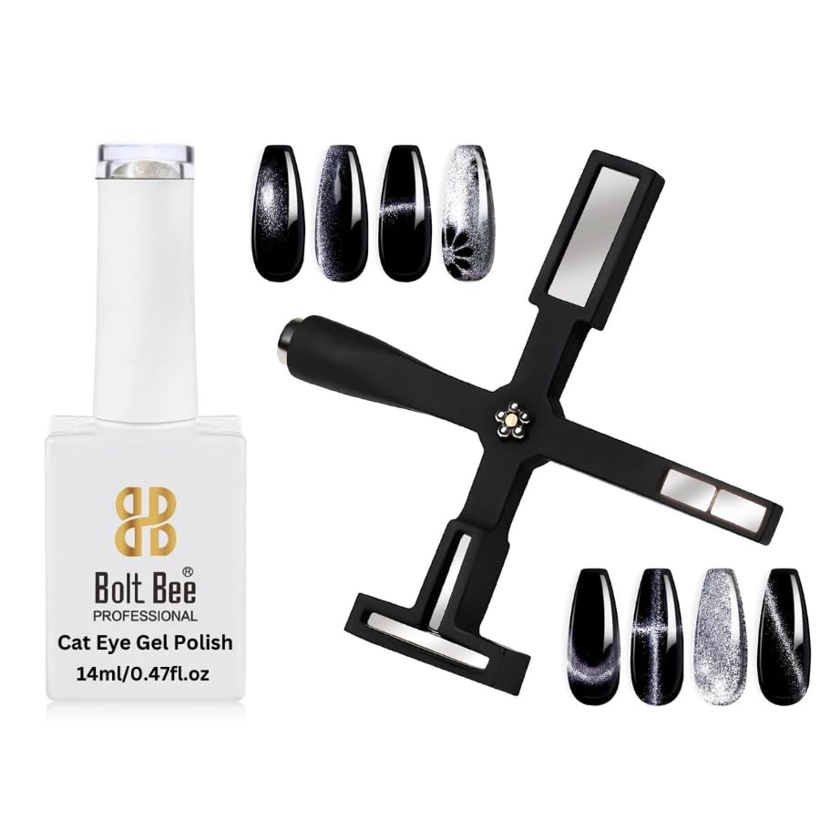 9D Cat Eye Gel Nail Polish with Magnet Set – Glossy Finish, Quick Drying, Non-Chipping & Non-Smudging 14ml-image-27
