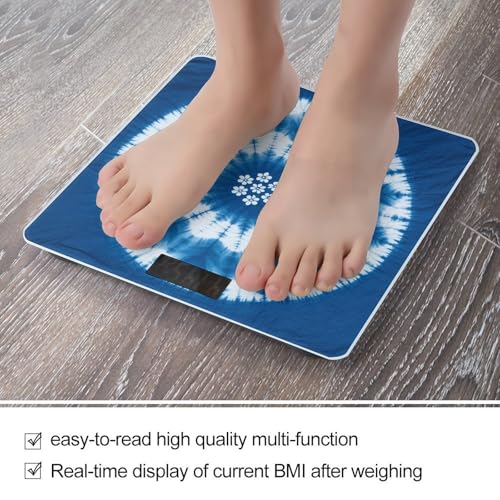 Báscula digital de baño con pantalla LED y vidrio templado miniatura 5