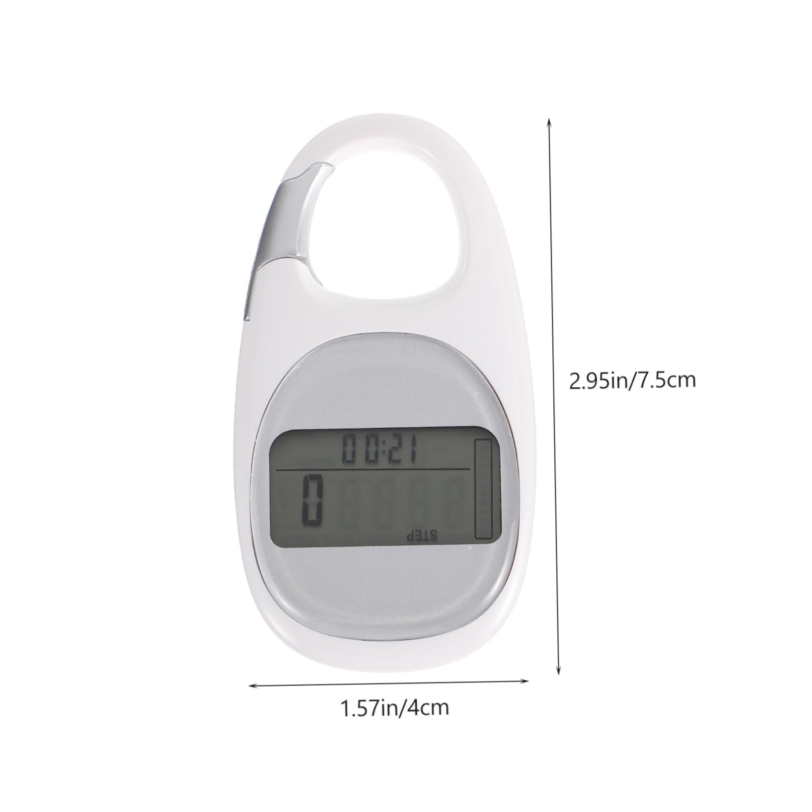 2pièces Compteur De Professionnel Podomètre Et Pratique pour Activités Extérieures Calories Distance Accessoire De Fitness pour Randonnée Et Voyage