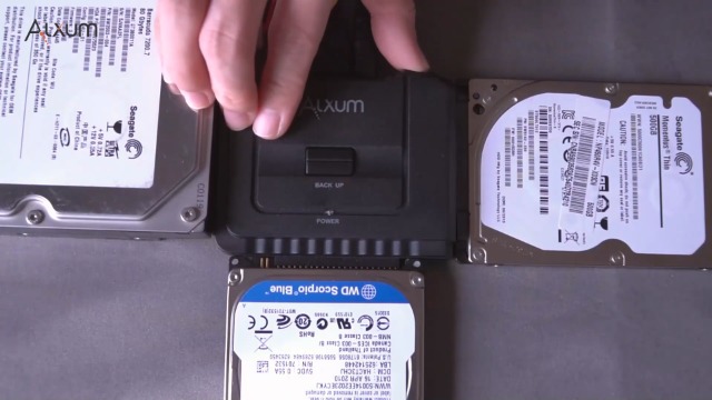 Lettore Dischi Rigidi Esterno Adattatore IDE/SATA A USB 3.0 Alxum - Per HDD/SSD 2.5/3.5", Con Alimentatore 12V, USB-C Adattatore Ide Sata Usb - Foto 3