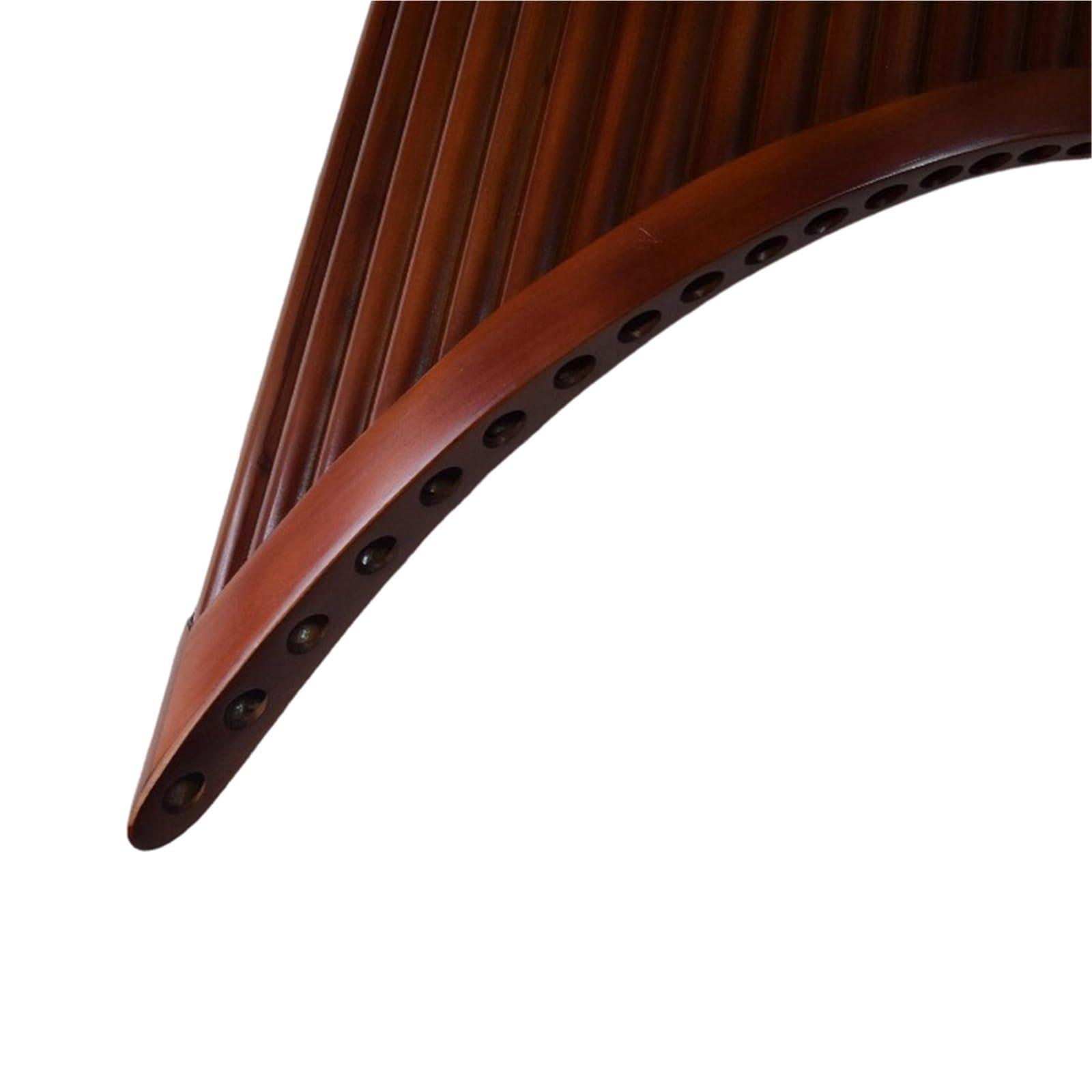 Instrument Flet Pan Tradycyjny Instrument 25 Pipe W Tonacjach C I G Dur Profesjonalnie Zaprojektowany Solidny Łatwy Do Nauki(25-pipe brown C major left-hand bass)