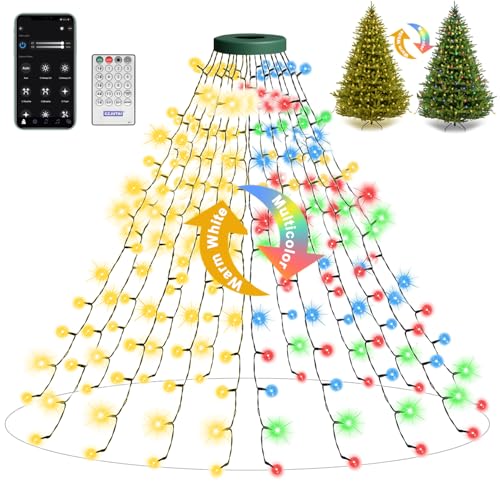 Anmossi Luci Albero di Natale Intelligenti,2m 400 LED 16...