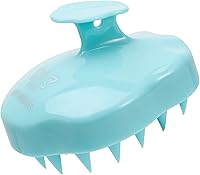 Vista 1 de URTHEONE Cepillo de champú masajeador de cuero cabelludo, cepillo de silicona suave para cabello húmedo y seco, relaja el cuero cabelludo, reduce