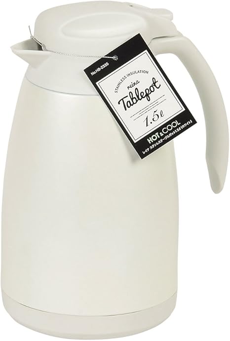 Amazon Co Jp パール金属 レイナ ステンレステーブルポット1 5l ホワイト Hb 2335 ホーム キッチン