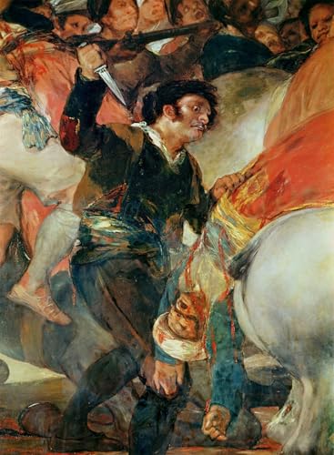 Decoración artística con el cuadro en lienzo de Francisco de Goya ideal para salones de 60x90cm