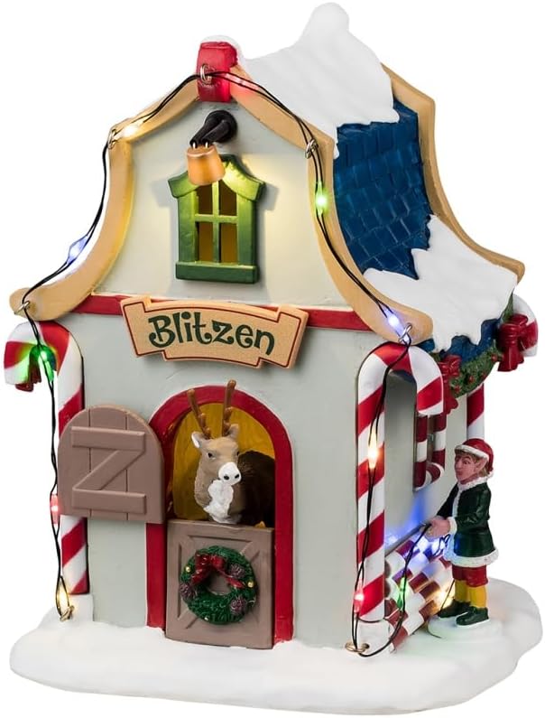 Lemax Blitzen's Den, AC Adaptable #44334