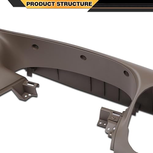 Miniatura 7 de Bisel de tablero marrón compatible con Ford F150 1997-2003. Compatible con Ford Expedition 1997-2003