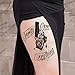 Produktbild Handaxian 3pcs wasserdichte Tattoo Arm Bein Bauch zurück Meerjungfrau Prinzessin 3pcs 20