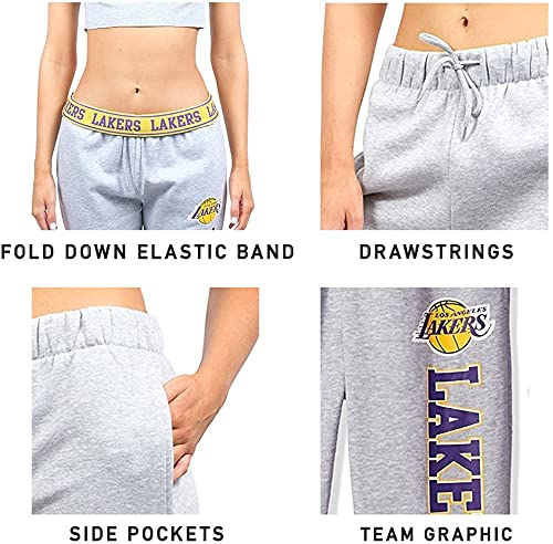 Image of Ultra Game NBA Womens Women Jogger Pants Active Basic Fleece Sweatpants