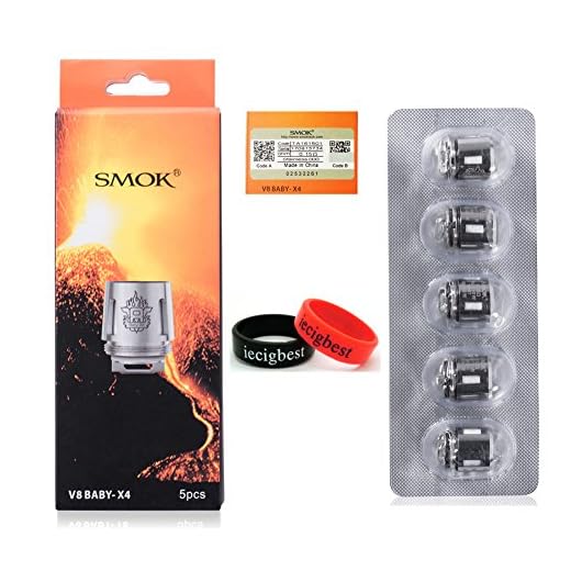 SMOK TFV8 (V8 - Baby X4) Verdampfer 0.15 OHM PACK of 5
