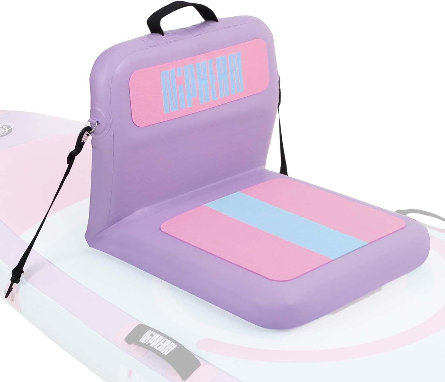 Niphean Inflatable Kayak Seat with Back Support, Ergonomic Paddle Board Seat for Comfortable Backrest, Sturdy Kayak Accessories for SUP Paddelboard, Boat, Canoe, Kayak Seat Cushion for Versatile Use