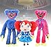Huggy Wuggy Wuggy, 3 pezzi di peluche Poppy Playtime Huggy Wuggy Plush, carine e divertenti bambole natalizie in tessuto, per bambini e fan giocattoli, regali di compleanno per ba