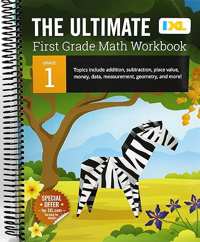 The Ultimate Grade 1 Math Workbook: Addition, Subtraction, Place Value,