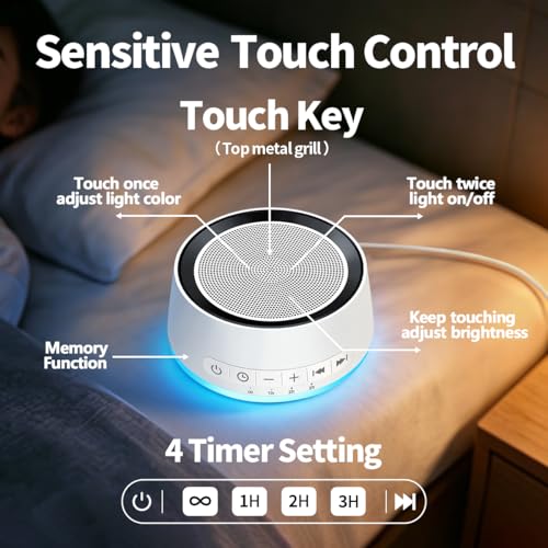 SoundMe TA2 Plug-In Sound Machine & Night Light — view 3