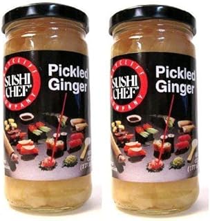Sushi Chef Pickled Ginger - Pack of 2 Jars