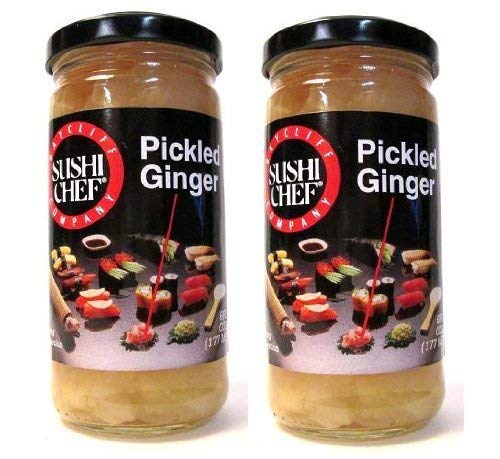 Sushi Chef Pickled Ginger - Pack of 2 Jars