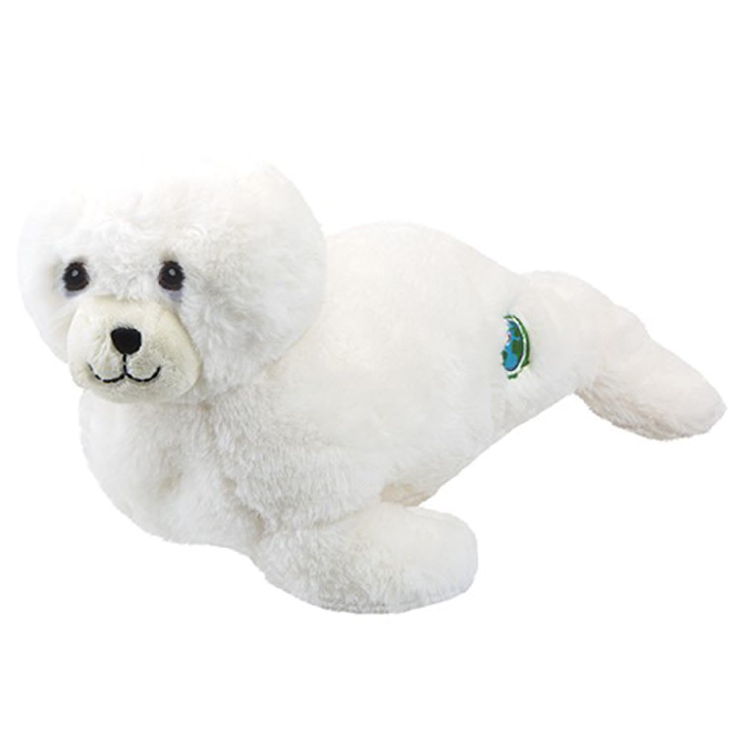 Eco Plush White Seal - 40.64 cm - Soft & Cuddly Stuffed Animal Toy, for All Ages (1 Pc.)