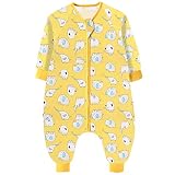 Baby Sleeping Bag 1.5 tog: Suitbale para todas las estaciones. Especialmente para el verano. Las piernas separadas lo hacen más cómodo.