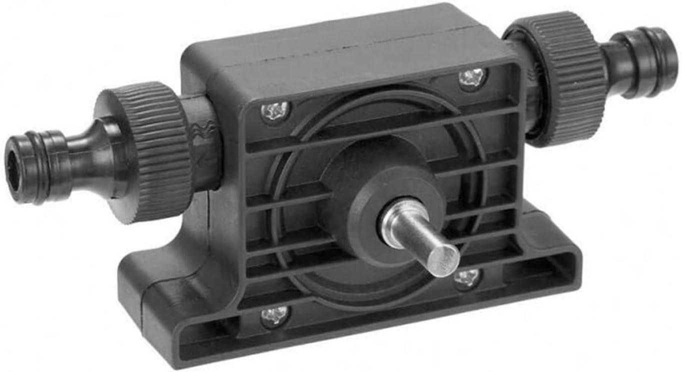 Mini Submersible Portable Electric Water Pump Portable Electric Drill Pump Oil Fluid Water Mini Hand Self-priming Liquid Transfer Pumps Home Garden Outdoor Tool