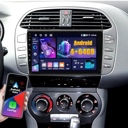 【Wireless Carplay & Android Auto & MirrorLink】 L'impianto stereo dell'auto supporta CarPlay wireless e Android Auto. Fornisce accesso immediato a chiamate, mappe, musica e altro ancora. L'autoradio supporta anche il mirrorlink IOS/Android: è possibile specchiare lo schermo del telefono sul display del dispositivo per controllare le app del telefono