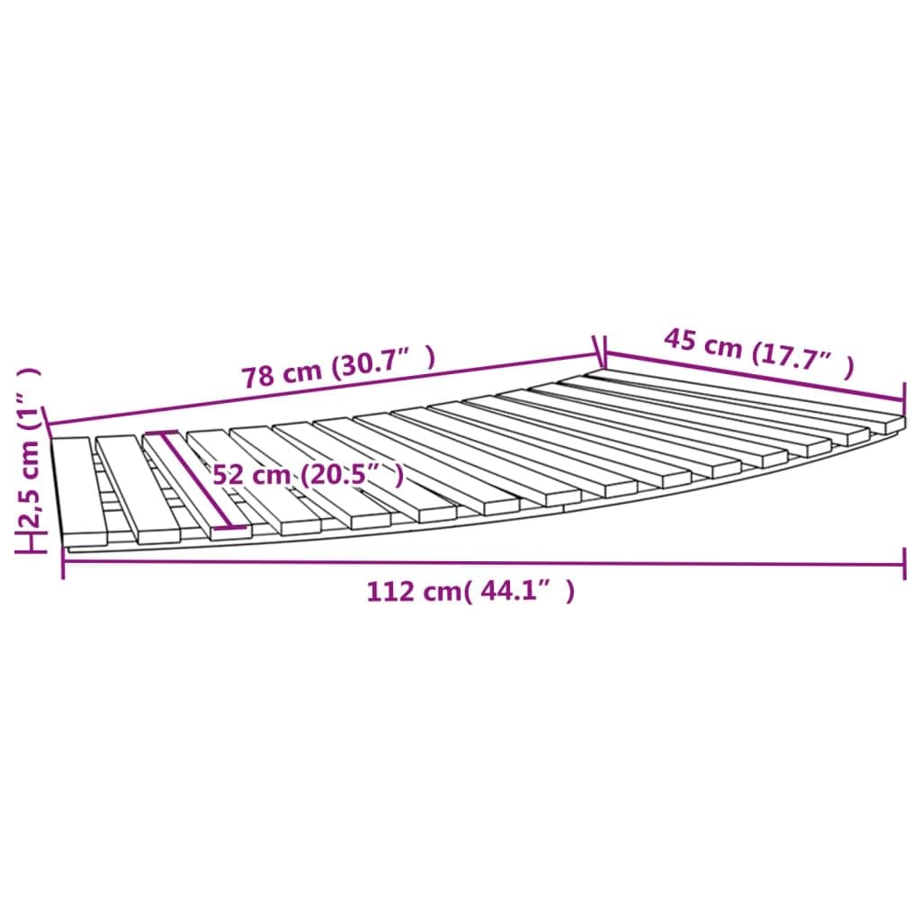 Juego de 2 escalones de madera de acacia para bañera de hidromasaje, escaleras estables para jacuzzi, antideslizante para spa, pedestal de madera maciza para exteriores