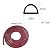 Automotive Universal 3M Self Adhesive D-Shape Door Seal soundproofing Noise, Self-Adhesive Backing Seals Large Gap,0.394" Height X 0.275" Width, Car Motor Auto Door Rubber Weather Stripping (10FEET)
