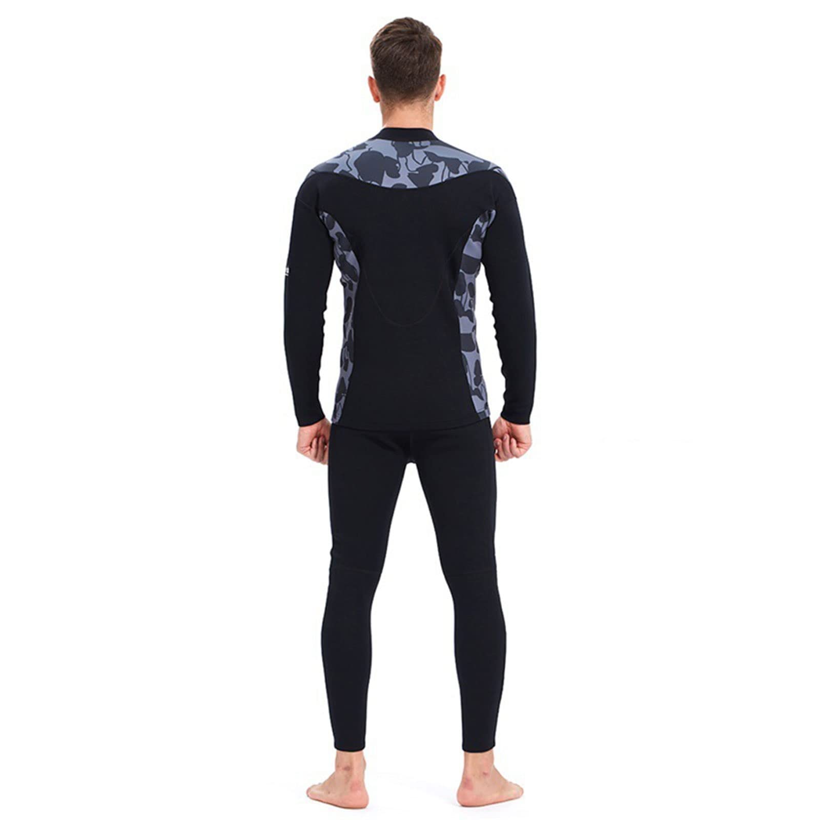 Wygwlg Combinaison de plongée 2 mm, Vestes de Combinaison de plongée pour Hommes, Veste en néoprène, Combinaison de Pantalons de vêtements de Kitesurf de plongée Professionnelle