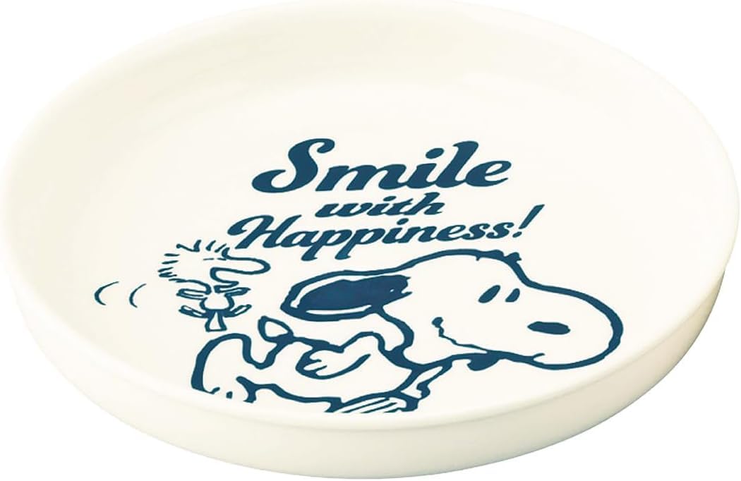Amazon｜PEANUTS Snoopy(スヌーピー) ごちそうプレート ホワイト 深皿