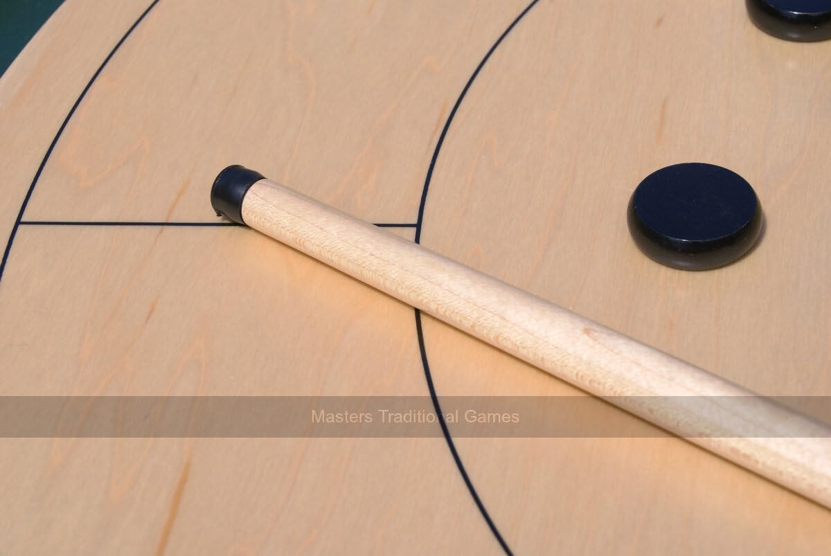 Wooden Crokinole Cue by Tracey