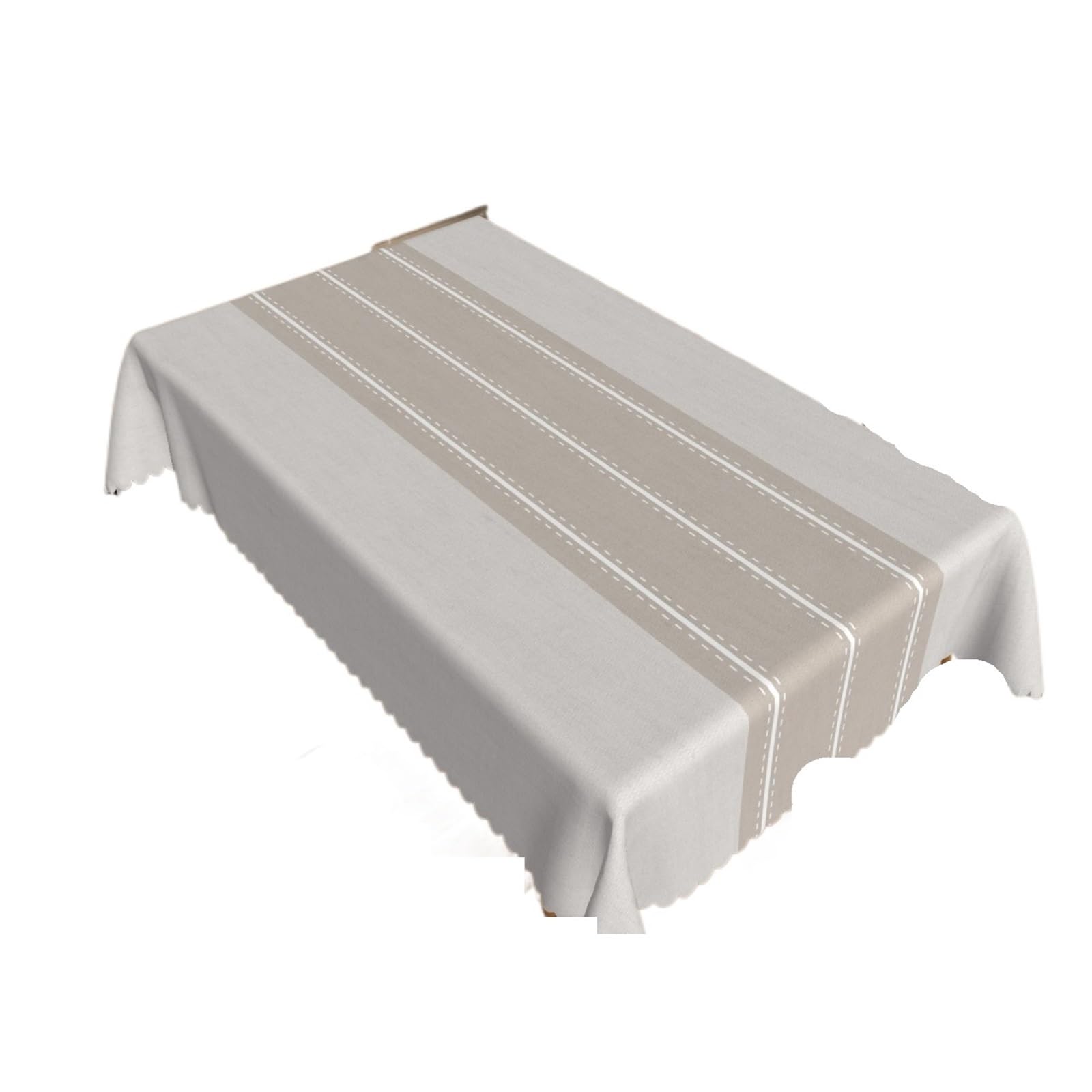 FonHNDG Striped Tablecloth Simple Striped Rectangle Tablecloth Birthday Party Wedding Picnic Wachable Table Cloth Home Hotel Restaurant Dining Cover(Color6,152x264cm)