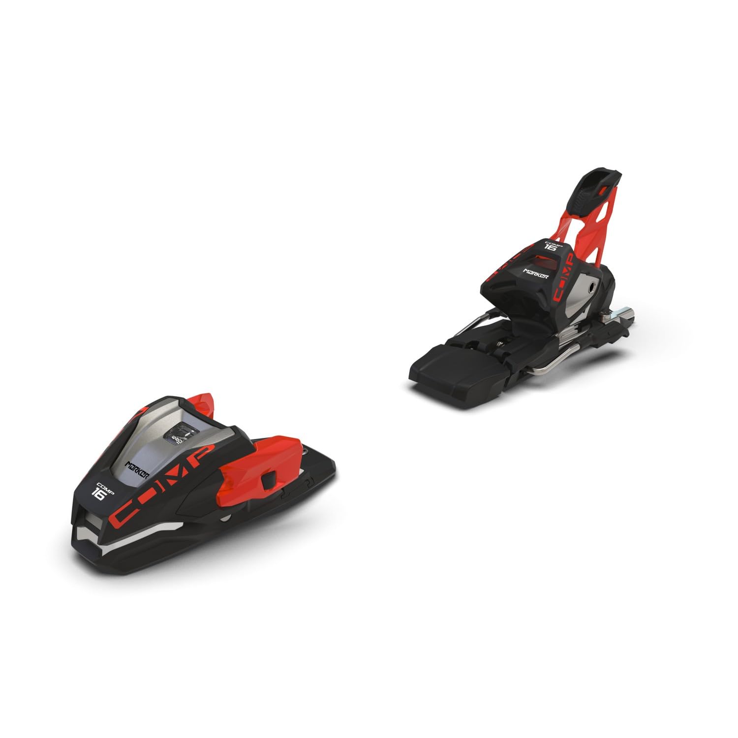 Marker - Fixations De Ski Comp 16 Gw Master Red 90mm Black Flor - Homme - Taille Taille Unique - Rouge