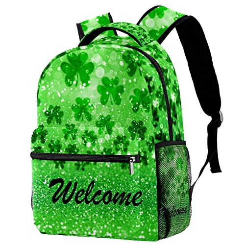 Mochilas ligeras de tréboles irlandeses con diseño ergonómico para camping y trayectos largos