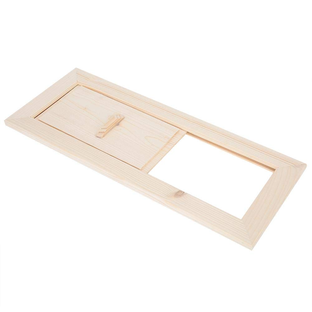Fdit1 Hemlock Sauna Air Vent Panel Pannello di Ventilazione Sauna Room Air Gril Equipment Accessori per Sauna