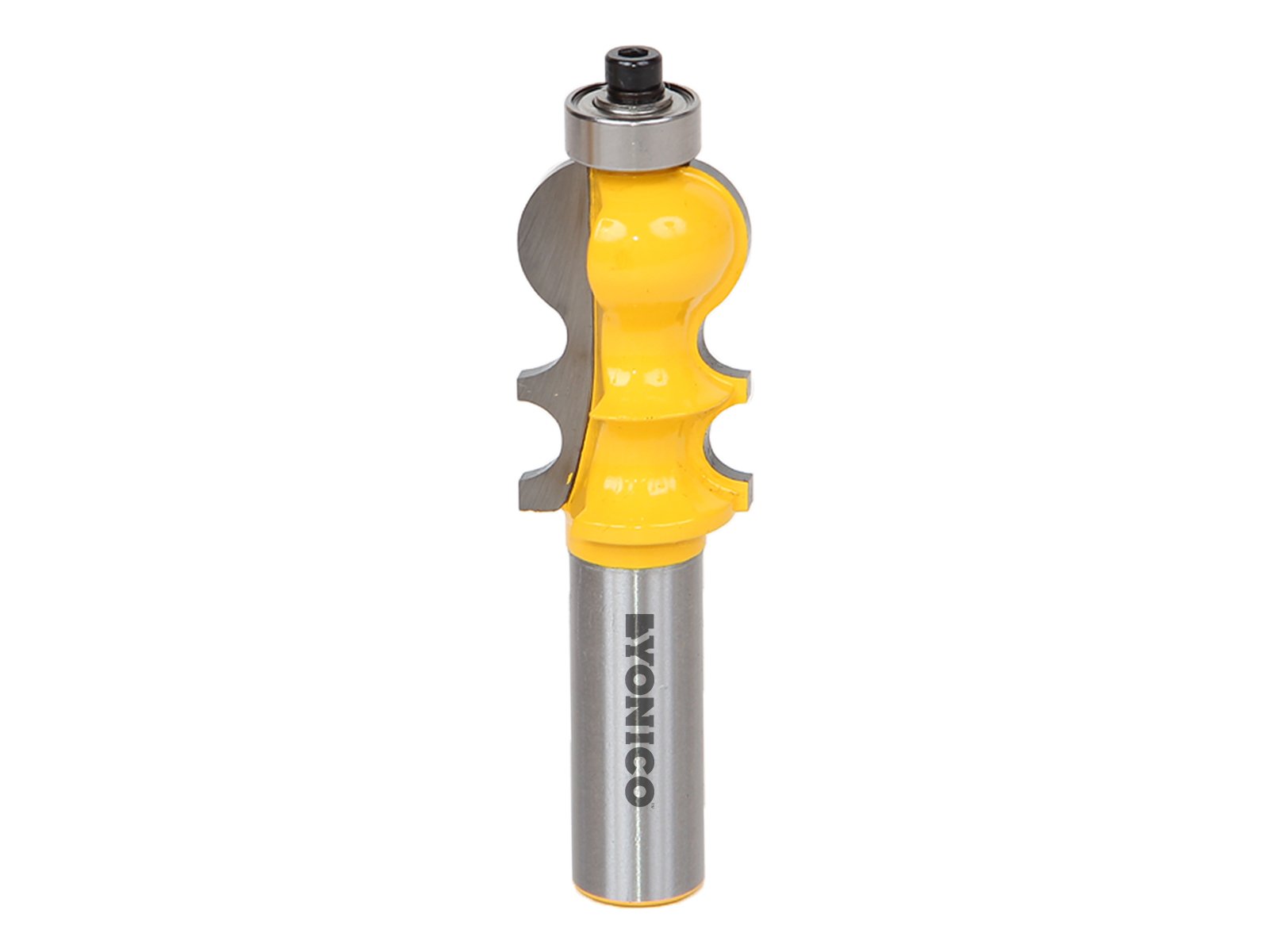 Yonico Grain/Silver 16134 1-3/8-Inch Architectural Molding Router Bit 1/2-Inch Shank