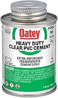 Vista 10 de Oatey 30876 Cemento de PVC transparente resistente, 16 oz