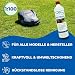 PandaCleaner Lawnmower Robot Cleaner – 1 Litre High Concentrate 1:100 – Lawn Mower Robot Accessories for Bosch, Einhell, Gardena, Husqvarna, Stihl, Wolf-Garten, Worx, Robomow etc.