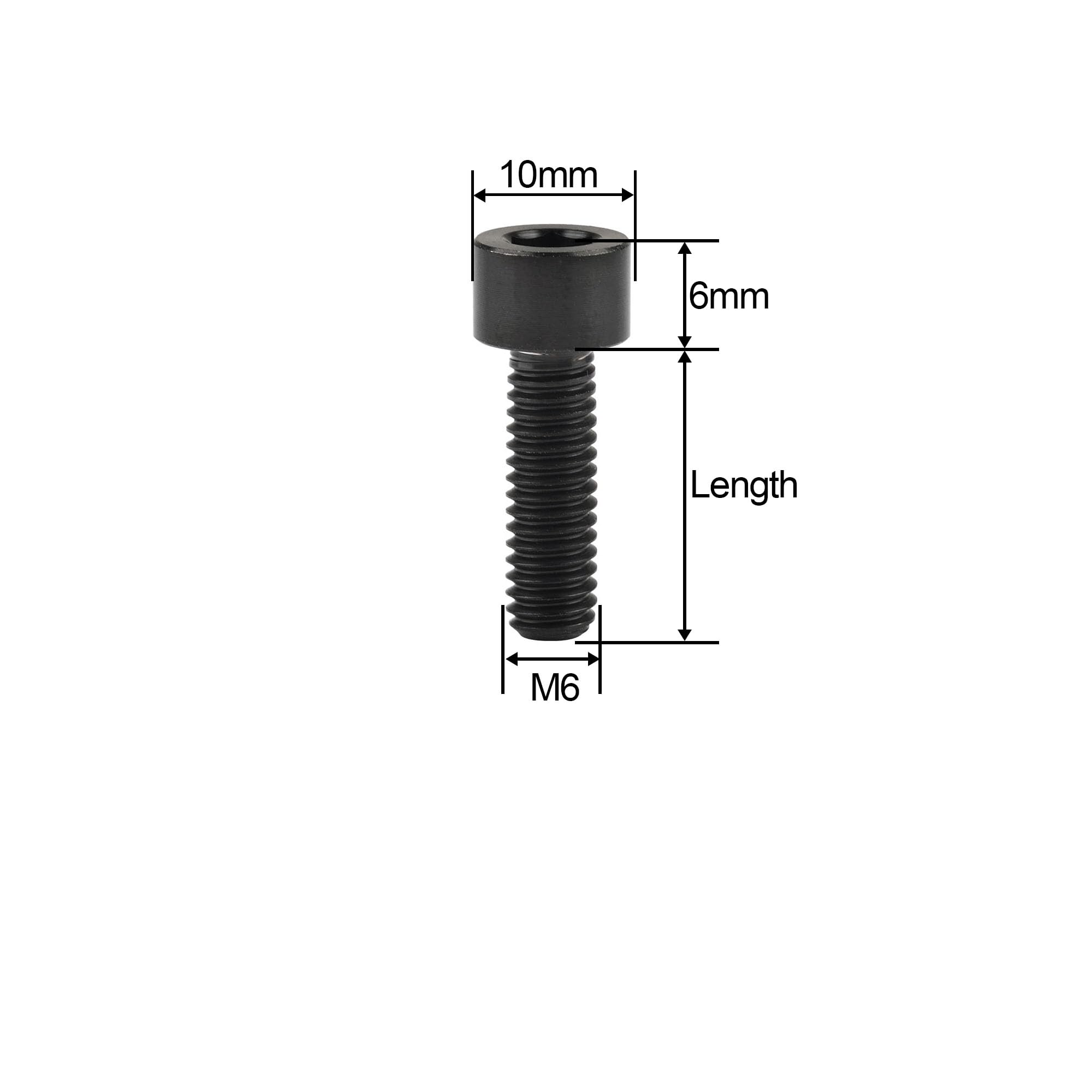 Boulon Titane Grade 5 M6 Boulons à Tête Hexagonale Et Collerette En Titane M6 712727 Boulon Titane Grade 5 M6 Boulons à Tête Hexagonale Et Collerette En Titane M6 712727