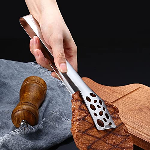 Kochzange Edelstahl-Küchenzange zum Braten, Kochen, Brot, Größe: 250 * 37 mm, einfach und bequem zu reinigen