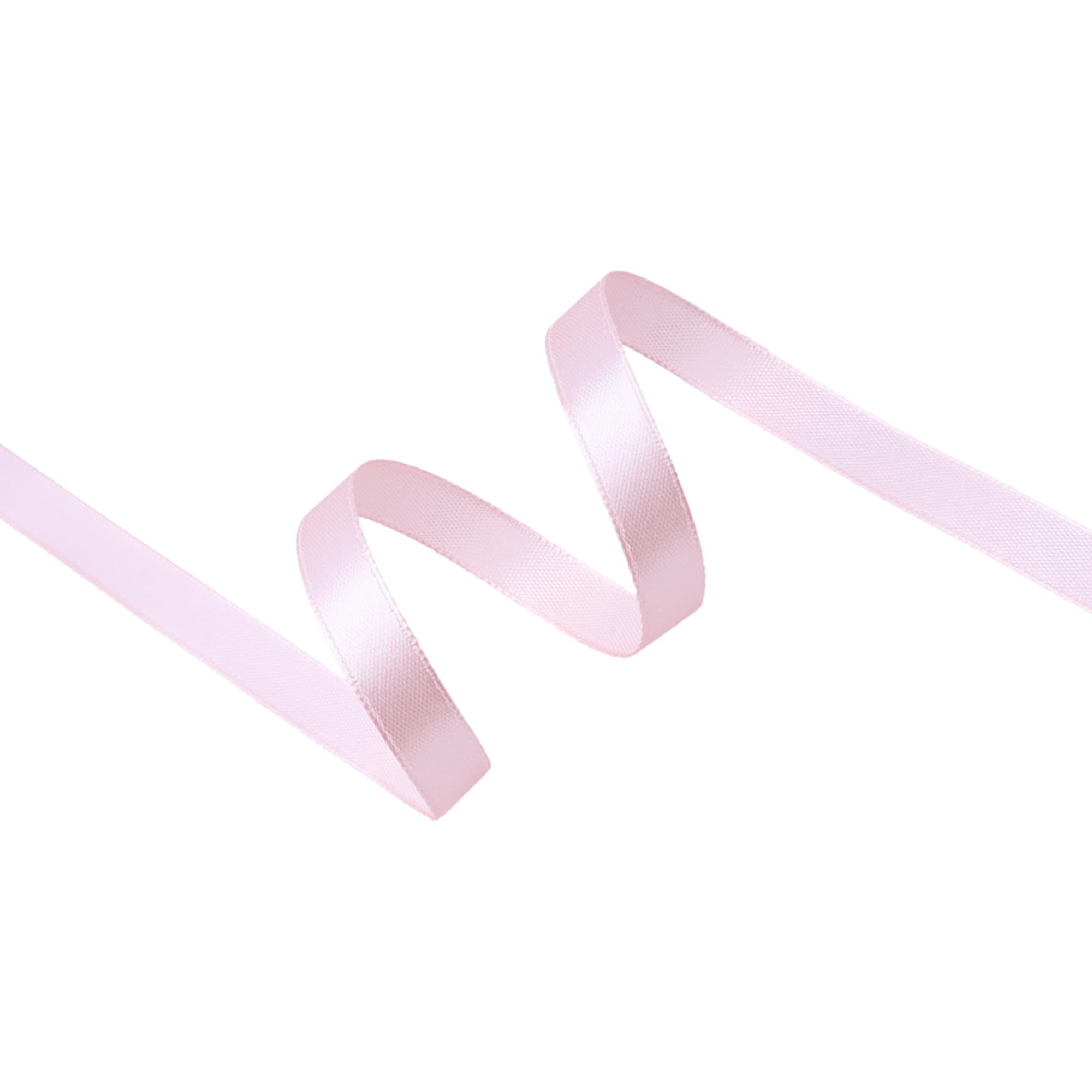 VATIN Rose Gold Satin Ribbon Polyester 10mm X 23m(25 Yards) Craft Fabric Ribbon Perfect for Gift Wrapping,Hair Bow,Party Balloon Trimming - Image 2