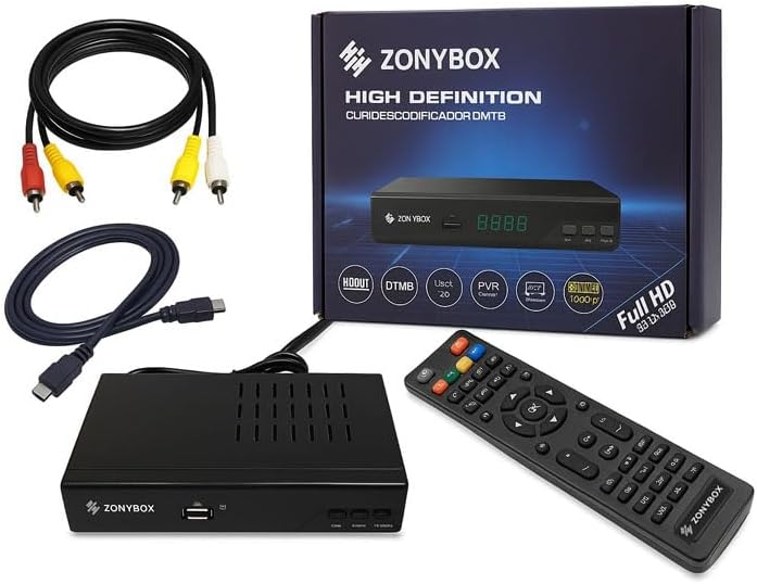 Caja decodificadora de TV Digital para Cuba
