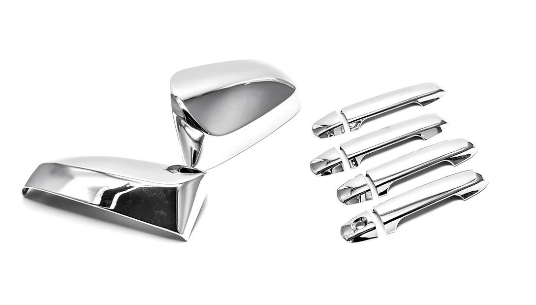 Ultra Chrome Door Mirror+Handle Covers for 2012-2016 Toyota Camry *All Models*